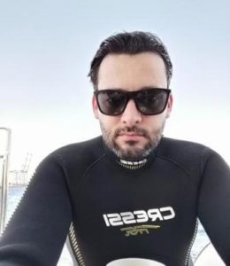 Master scuba diver trainer Amer Bitar