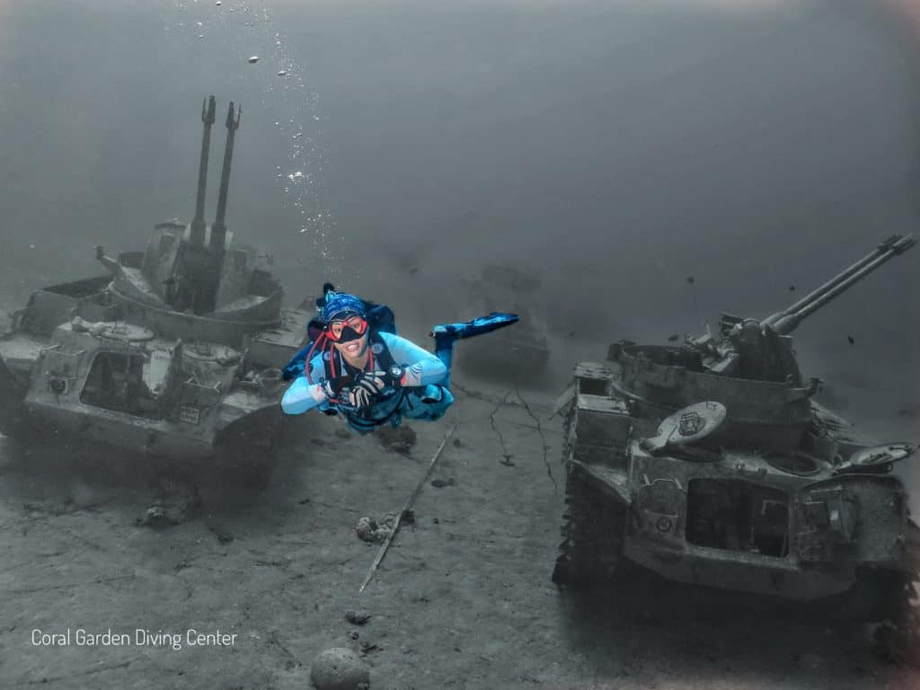 underwater military museum tank aqaba jordan